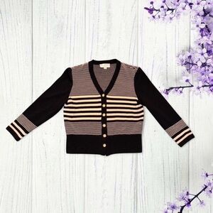 Vintage Iconic St.John by Marie Gray classic knit jacket with signature buttons